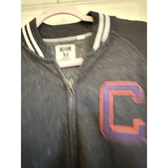 Vintage Clemson tigers sweatshirt full zip bomber jacket size medium - Picture 3 of 7